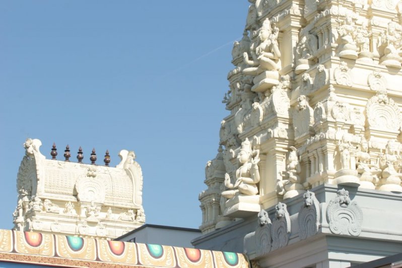 Neubau Hindu Tempel in Hamm